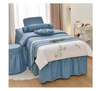 Set Di Lenzuola per La Bellezza Da Sei Pezzi, Lenzuolo per Massaggi, Lenzuolo per Shampoo Terapeutico, Design A Copertura Totale A 360°(Multi-colored/C,185x70x55 cm)