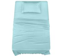 Set di lenzuola per letto singolo Utopia Bedding - 3 pezzi - Microfibra spazzolata - Resistente al restringimento e allo sbiadimento - Facile da