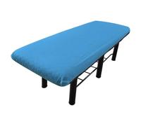 Set di lenzuola per massaggi per estetista, 5 coperte per lettino da massaggio, lenzuola termali per estetista, coperte in tessuto non tessuto blu a prova di olio, facili da usare, portatili per