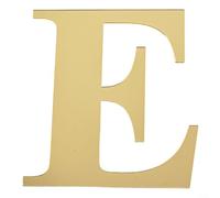 Set di lettere adesive da parete a specchio in acrilico per bellissimi progetti di interior design (E)