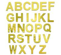 Set di lettere adesive da parete in acrilico a specchio per bellissimi progetti di interior design (K)