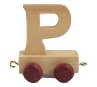 Lettera P trenino in legno