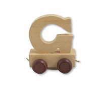 Lettera G trenino in legno