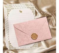 Set di lettere, set di lettere, lettere alla moda, set di lettere, lettere di proposta, cancelleria e buste, legno di ciliegio, lettere d'amore, biglietti di messaggi per matrimoni, celebrazioni