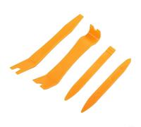 Set di leve in plastica non dannose per l'installazione del sistema di navigazione sul cruscotto e gli aggiornamenti audio dell'auto (giallo)