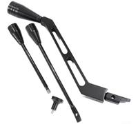 Set di leve per manubrio in alluminio per Chevy 1967-1994 (nero) | Lega di alluminio, durevole, resistente alla corrosione, su misura per chevy 67-94, facile aggiornamento