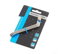 Set di leve per pneumatici in acciaio al carbonio, 3 pezzi, per mountain bike, con gancio per raggi e design compatto per supportare il flusso di lavoro di riparazione degli pneumatici organizzato