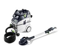 Set di levigatrice a parete e aspirapolvere LHS 2-M 225 EQ/CTM 36-Set