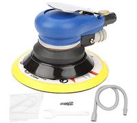 Set di levigatrici pneumatiche, levigatrice rotonda per aspirapolvere Pulitrice pneumatica per macchina + tubo per vuoto + attrezzo per lucidatura(5inch)