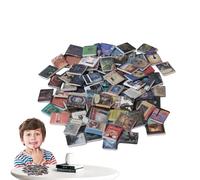 Set di libri per case delle bambole in miniatura - di romanzi classici casuali da 200 pezzi | Piccoli modelli di biblioteche di carta, per diorami fai-da-te, oggetti di scena per la