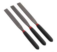 Set di lime ad ago piccole in acciaio per intaglio di metallo, vetro e pietra, 3 pezzi, lime di precisione per la creazione di gioielli e modellismo (118 mm) (118 mm (118 mm (118 m (118 (118 (11 (lima