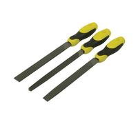 Stanley Set di 3 lime 0-22-464 200 mm con maniglia