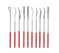 Set di lime diamantate assortite da 10 pezzi, abrasivi comuni a forma speciale, mini set lime piccole, utensili manuali multifunzione per pietre preziose ceramica hobby artigianato