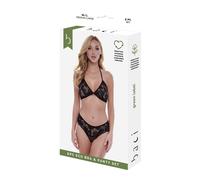Set di Lingerie Baci Lingerie Bra & Panty Nero [S/M]