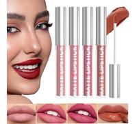 Set Di Liquidi | Trucco Lucidalabbra a Lunga Tenuta per Donne,Trucco, Kit Rossetto Antiaderente per Scuola Viaggio Trasferta