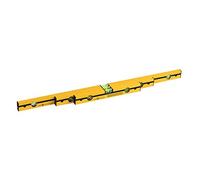 Set di livelle Hardy Working Tools da 40/60/100 cm, da muratore serie 42, in alluminio e plastica con 3 fiale, ad alta precisione di misurazione
