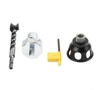 Set di localizzatori verticali in lega di alluminio con boccole per un posizionamento accurato delle punte del trapano e per una precisa lavorazione del legno foratura (C)