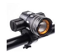 Set di luce della bici - Versione a batteria Aggregata frontale impermeabile portatile con 300LM, tre tipi di illuminazione regolabili, facile da montare, adatto for qualsiasi bicicletta