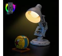 Set di luci a LED a telecomando compatibile con Lego 21357 Ideas Luxo Jr. (senza modello), Set di illuminazione per decorazione compatibile con Lego Ideas Luxo Jr.