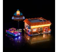 Set di luci a LED compatibile con Lego 10352 The Simpsons: Krusty Burger (non un modello), set di illuminazione decorativa compatibile con Lego The Simpsons: Krusty Burger giocattolo creativo