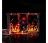 Set di luci a LED compatibile con Lego 10367 The Lord of The Rings: Balrog Book Nook (senza modello), set di illuminazione decorativa compatibile con Lego The Lord of The Rings Balrog Book Nook