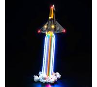 Set di luci a LED compatibile con Lego 10391 Over The Moon, P'harrell W'illiams (senza modello), set di illuminazione decorativa