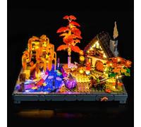 Set di luci a LED compatibile con Lego 11372 Autumn Cottage Garden (nessun modello), set di illuminazione decorativa compatibile con i mattoncini Lego Autumn Cottage Garden