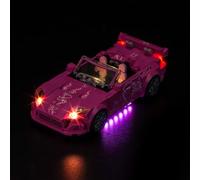 Set di luci a LED compatibile con Lego 2 Fast 2 Furious Honda S2000 (senza modello), set di illuminazione decorativa compatibile con Lego 77241 2 Fast 2 Furious Honda S2000 giocattolo creativo
