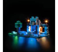 Set di luci a LED compatibile con Lego 21261 The Wolf Stronghold (senza modello), set di illuminazione decorativa compatibile con Lego The Wolf Stronghold giocattolo creativo