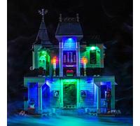 Set di luci a LED compatibile con Lego 31167 Haunted Mansion (nessun modello), set di illuminazione decorativa compatibile con Lego Haunted Mansion giocattolo creativo