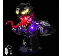 Set di luci a LED compatibile con Lego 76356 Venom Bust