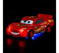 Set di luci a LED compatibile con Lego 77255 Lightning McQueen (non un modello), set di illuminazione decorativa compatibile con i mattoncini Lego Lightning McQueen