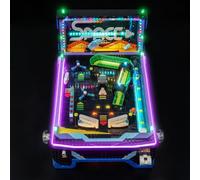 Set di luci a LED compatibile con Lego Arcade Pinball Machine (senza modello)