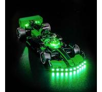 Set di luci a LED compatibile con Lego Kick Pulito F1 Team C44 Race Car 77247 (senza modello), set di illuminazione decorativa compatibile con Lego Kick Pulito F1 Team C44 Race Car giocattolo creativo