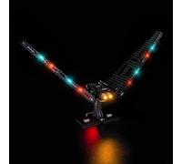 Set di luci a LED compatibile con Lego Kylo Ren's Command Shuttle 75406 (senza modello), set di illuminazione decorativa compatibile con Lego Kylo Ren's Command Shuttle giocattolo creativo