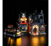 Set di luci a LED compatibile con Lego Morticia's Cottage 76786 (senza modello), set di illuminazione decorativa Compatible with Lego Morticia's Cottage Bausteinmodell