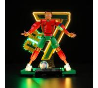 Set di luci a LED compatibili con Lego 43016 Cristiano Ronaldo - Set di leggende calcistiche, kit di luci per Lego 43016, modello non incluso
