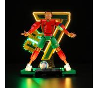 Set di luci a LED compatibili con Lego 43016 Cristiano Ronaldo - Set di leggende calcistiche, kit di luci per Lego 43016, modello non incluso