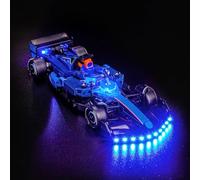 Set di luci a LED compatibili con Lego Williams Racing FW46 F1 77249 (non modello), set di illuminazione decorativa per giocattolo creativo