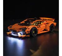 Set di luci a LED per Lego 42196 Lamborghini Huracán Tecnica Orange, set di luci decorative, giocattolo creativo (modello non incluso)