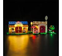 Set di luci a LED per 'lego Animal Crossing Nooks Shop e Sophie's House', set di illuminazione decorativa per Lego 77050 Nook's Cranny & Rosie's House giocattolo creativo