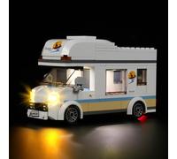 Set di luci a LED per Lego Holiday Camper Van 60283, illuminazione decorativa per veicoli Lego City Forti Vacanze