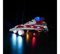 Set di luci a LED per Lego Jedi Bob's Starfighter 75388 (No Lego), illuminazione decorativa per il giocattolo creativo 75388 Jedi Bobs Cacciatore di stelle
