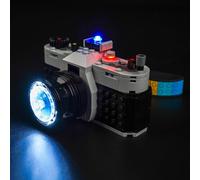 Set di luci a LED per Lego Retro Camera 31147 (No Lego), set di illuminazione decorativa per Lego Retro Camera giocattolo creativo, versione standard