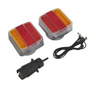 Set Di Luci A LED SMD Wireless Per Rimorchio 2 Pezzi TB18LEDW