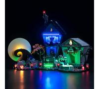 Set di luci a LED Tim Burton's 21351 (nessun modello), illuminazione decorativa compatibile con 21351 giocattolo