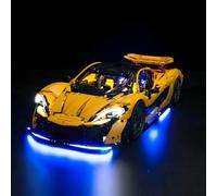 Set di luci compatibili con Lego Technic McLaren P1 (senza modello), illuminazione decorativa creativa per Lego 42172 McLaren P1