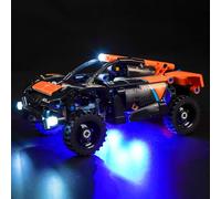 Set di luci decorative a LED per auto da corsa Lego Neom McLaren Extreme E 42166 (non Lego), giocattoli creativi