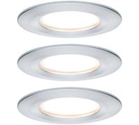 Set Di Luci Incassate Paulmann 93498 Nova Per Bagno LED 18W IP44 Alluminio