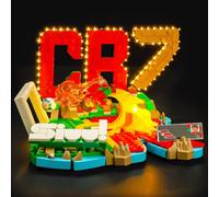Set Di Luci LED Compatibile Con Cristiano Ronaldo Highlights calcistici | Compatibile Con LEGO Editions 43012 (Modello Non Incluso)